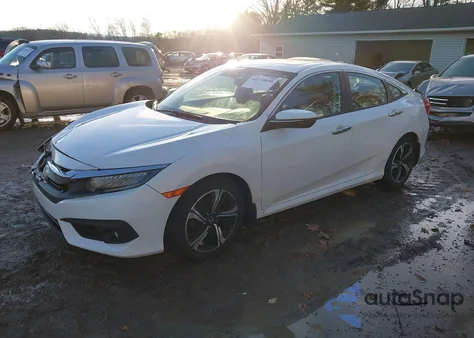 2016 Honda Civic Touring from USA, damaged, VIN 19XFC1F95GE015530